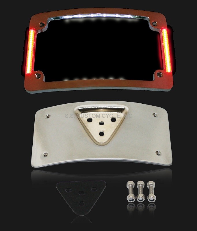 license plate turn signals